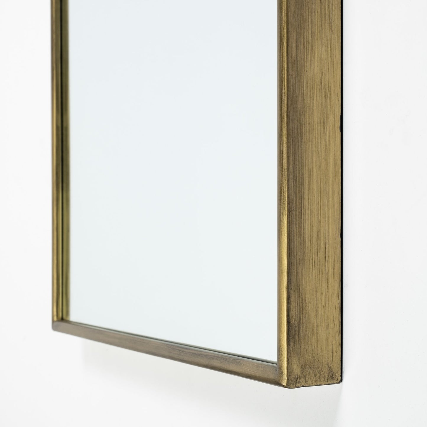 Arch Gold Metal Frame Wall Mirror-3