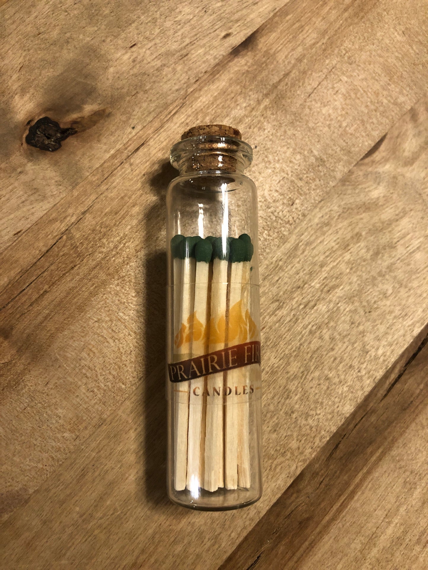 Apothecary Jar Wooden Matches | Matchstick Jar | Honeycomb Strike On Bottle | Glass Vial | 21 Matches | Responsibly Managed Forests-4